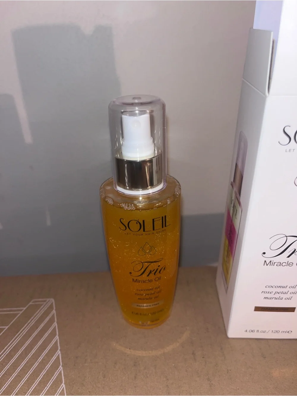 Soleil Trio Miracle Oil - Great for hair!